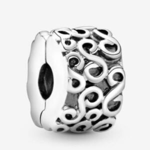 PANDORA S Clip Charm Sterling Silver 790338